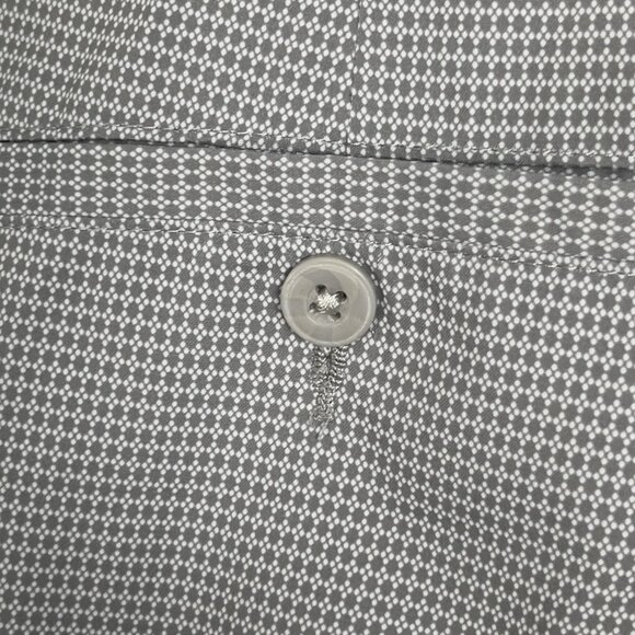 PGA Tour Mens Shorts Size 38 Gray Gingham Check Plaid Tradewinds - Picture 10 of 11